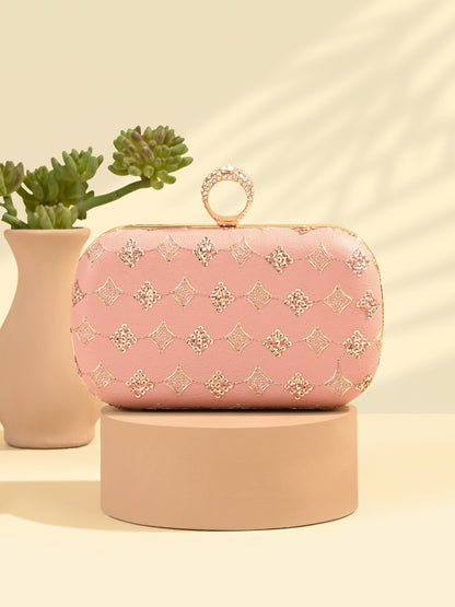 Sequin Embellished Clutch