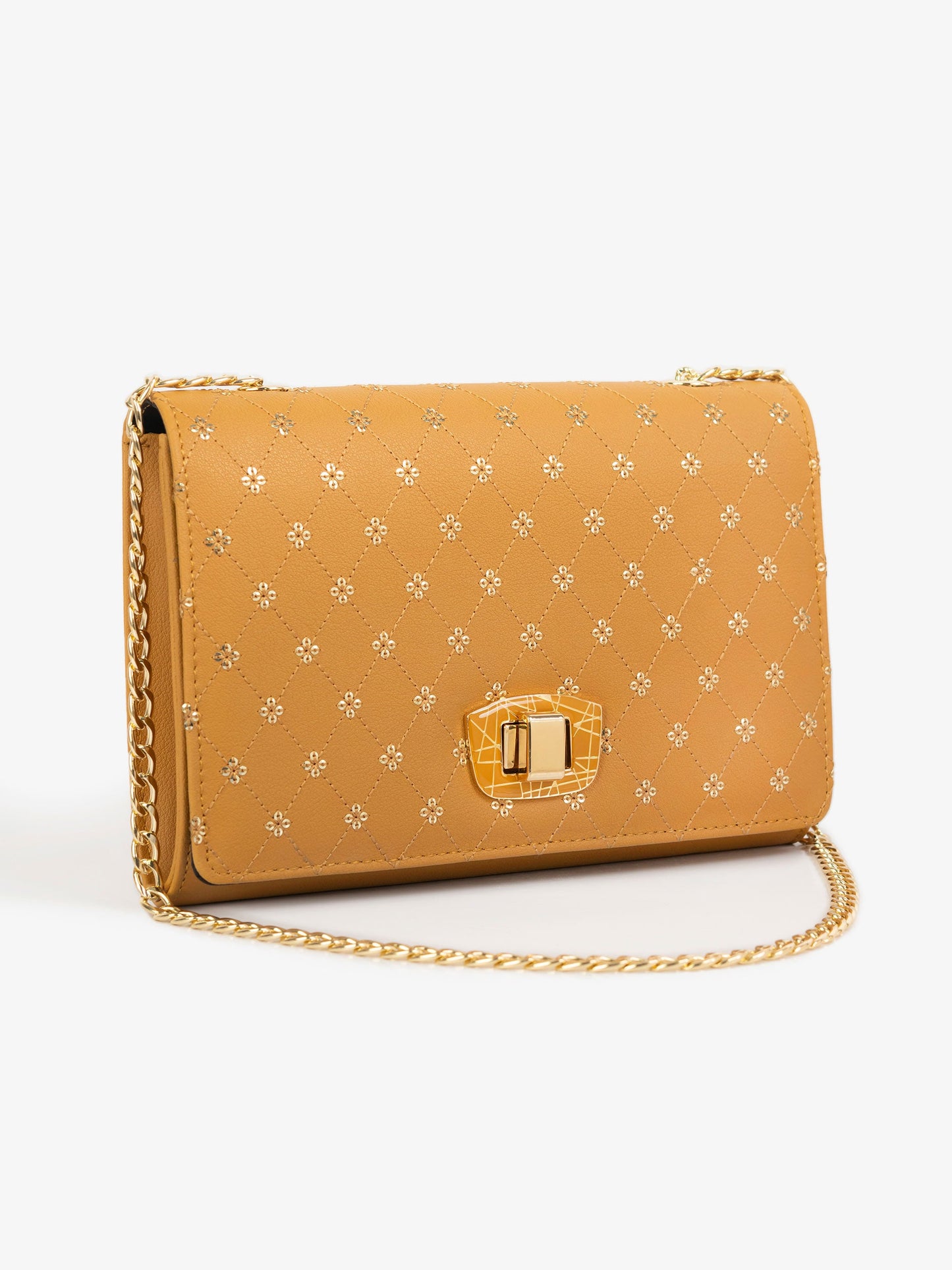 Sequin Embroidered Clutch