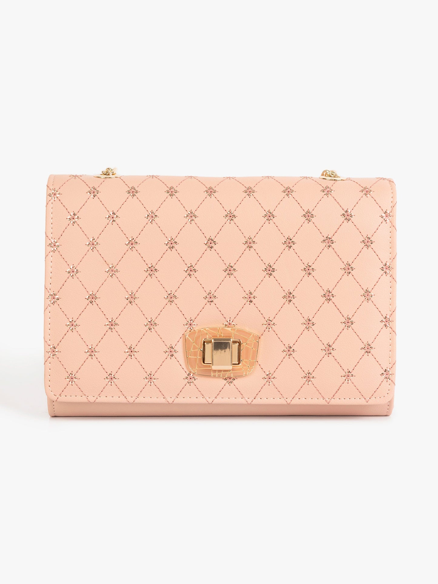Sequin Embroidered Clutch