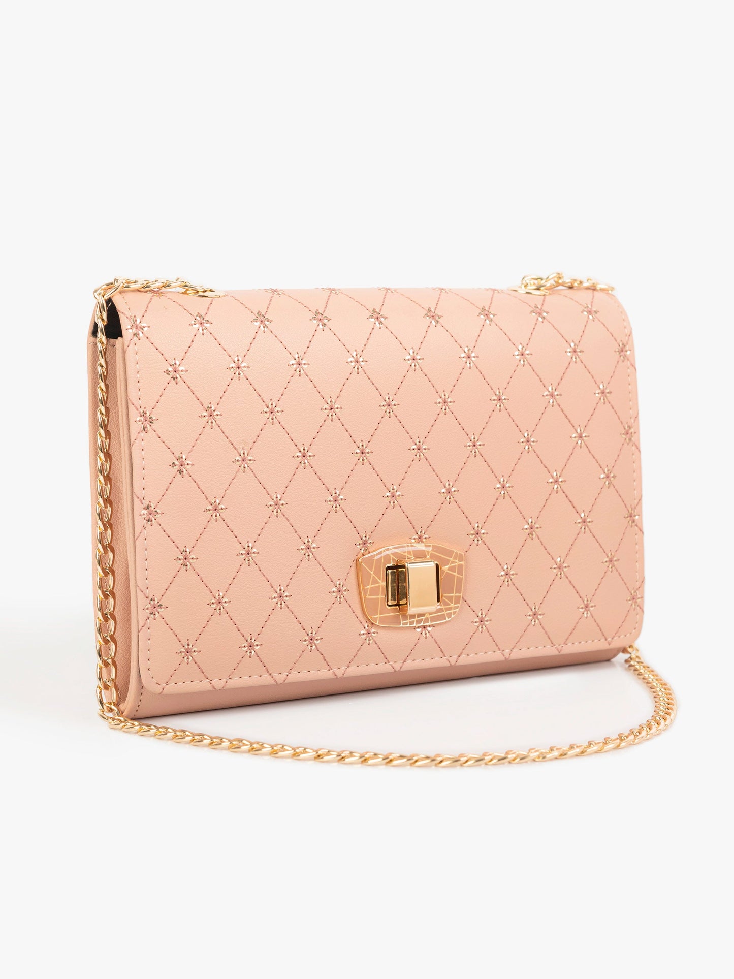 Sequin Embroidered Clutch