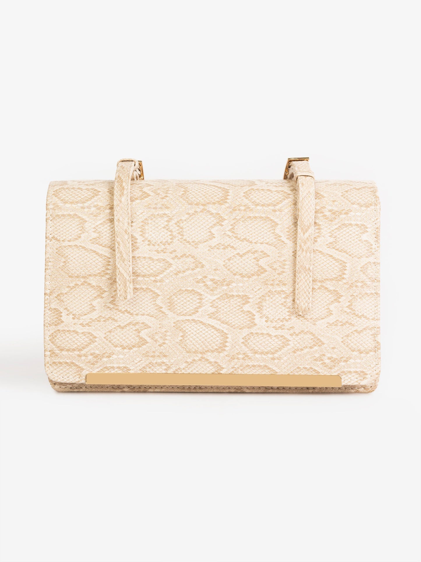 Snake Print Handbag