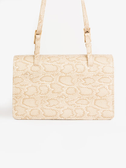 Snake Print Handbag