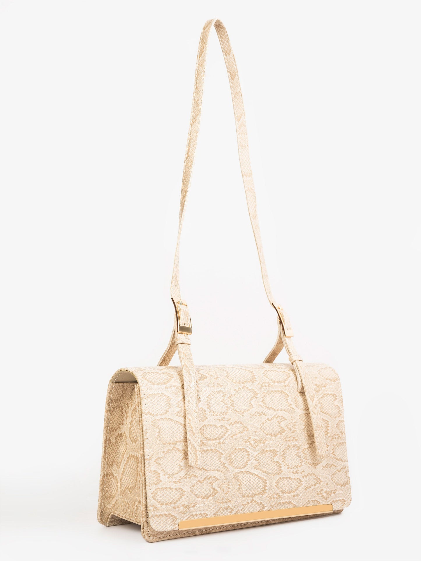 Snake Print Handbag