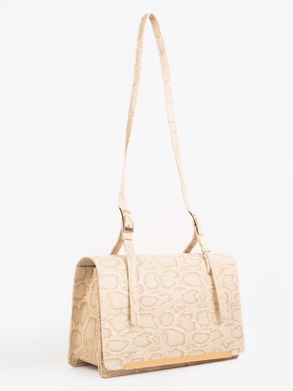 Snake Print Handbag