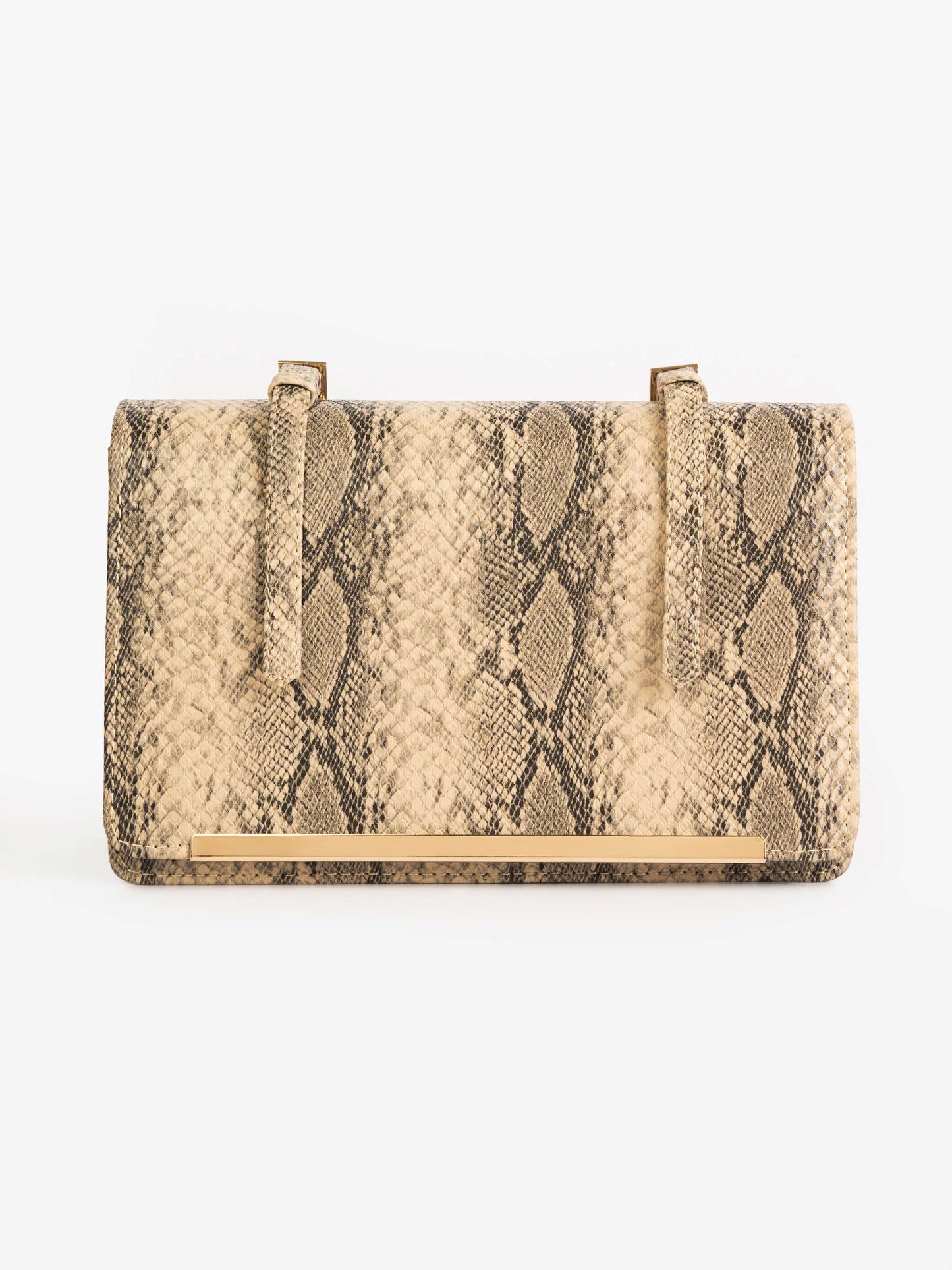 Snake Print Handbag