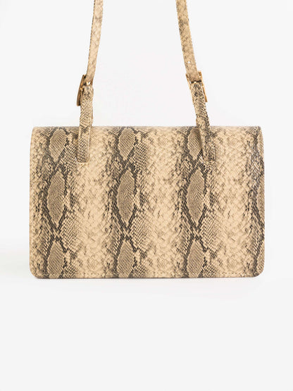 Snake Print Handbag