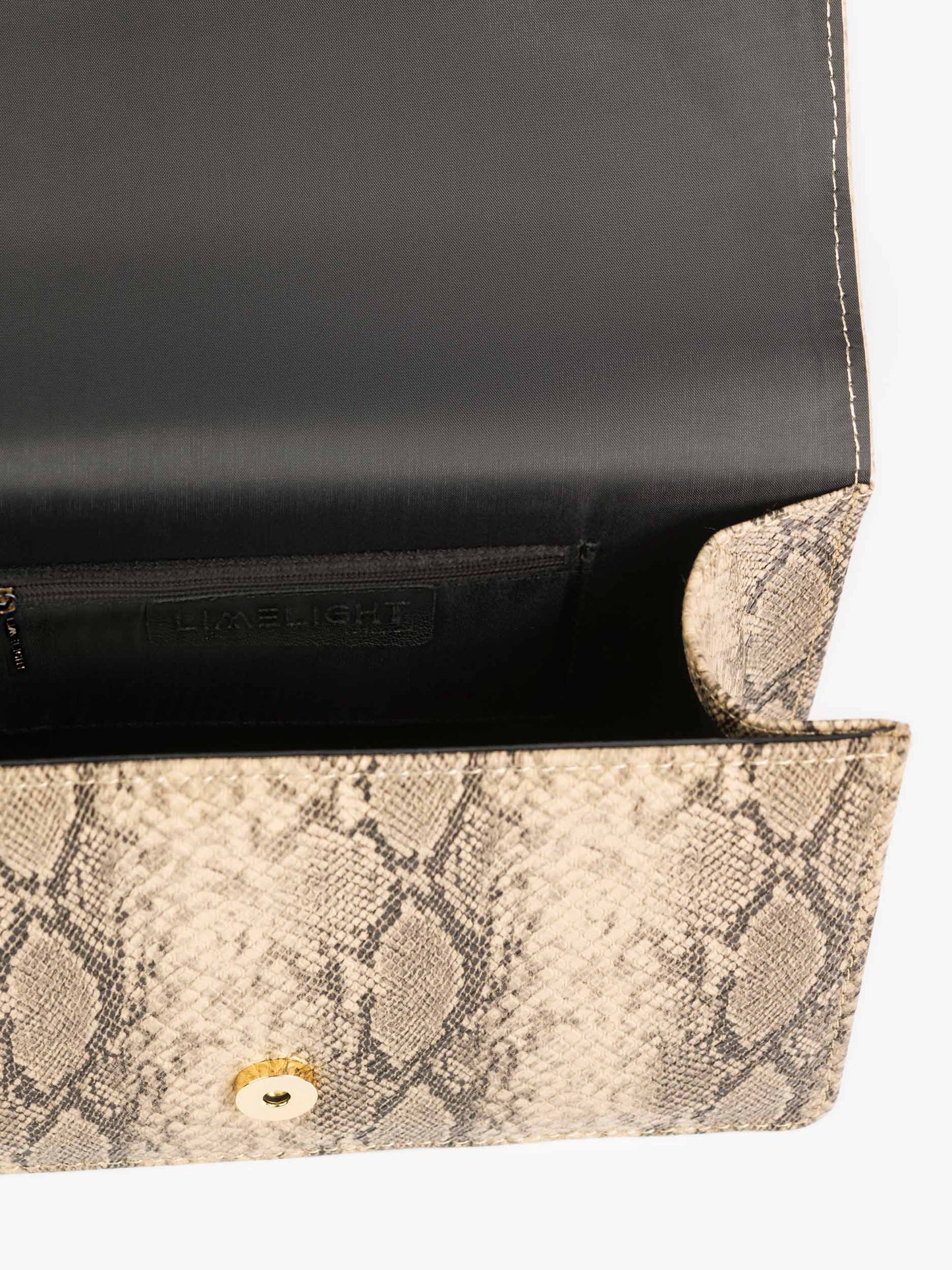 Snake Print Handbag