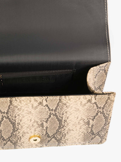 Snake Print Handbag