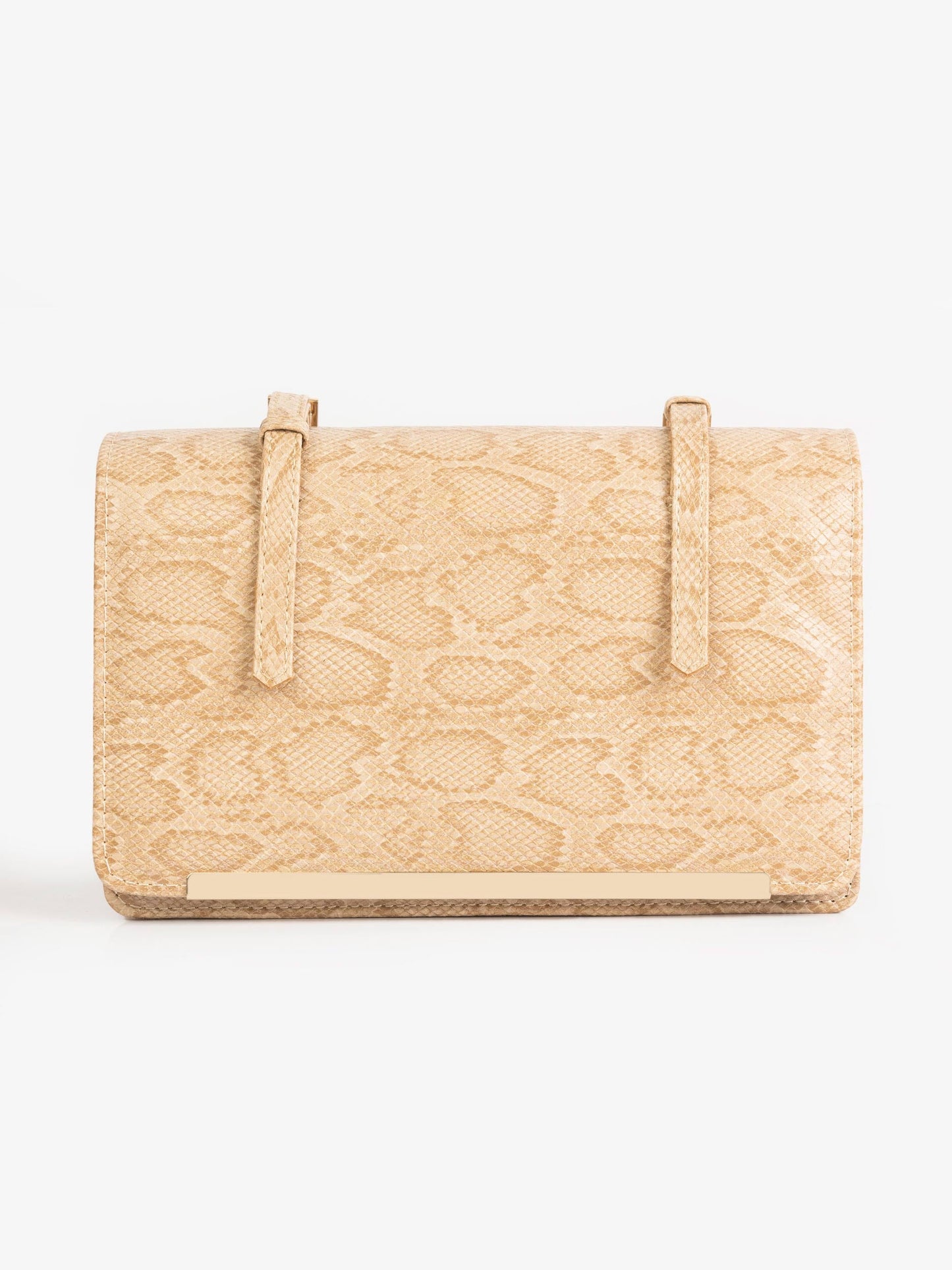 Snake Print Handbag