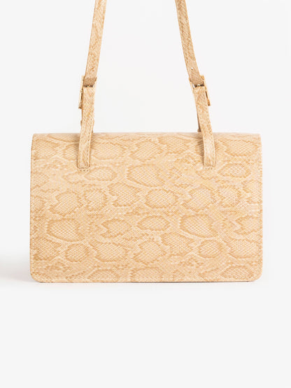 Snake Print Handbag