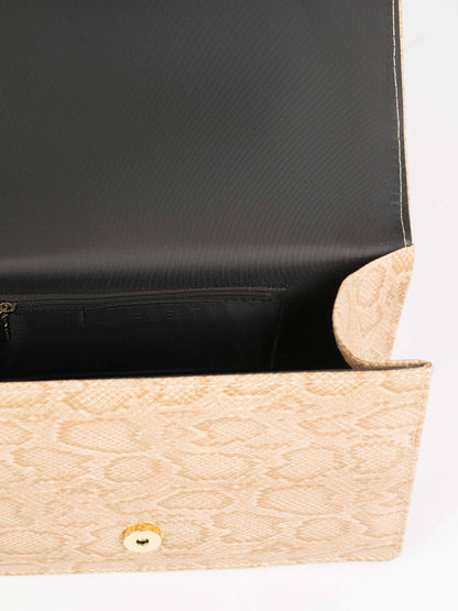Snake Print Handbag