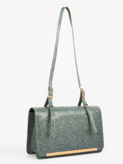 Snake Print Handbag