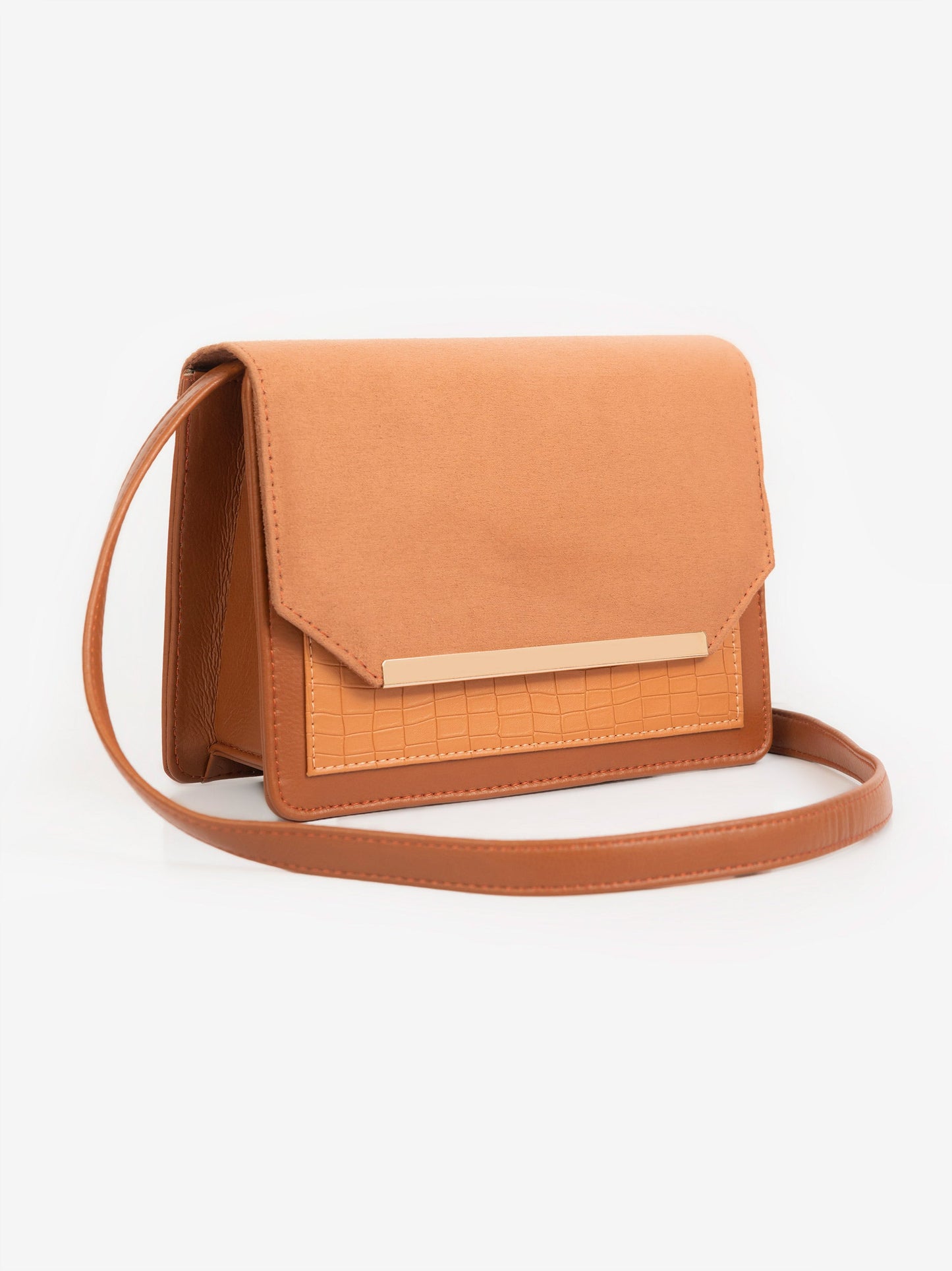 Tri-Toned Handbag