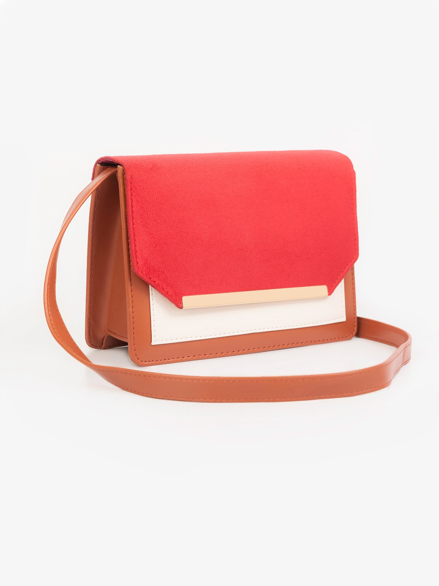 Tri-Toned Handbag