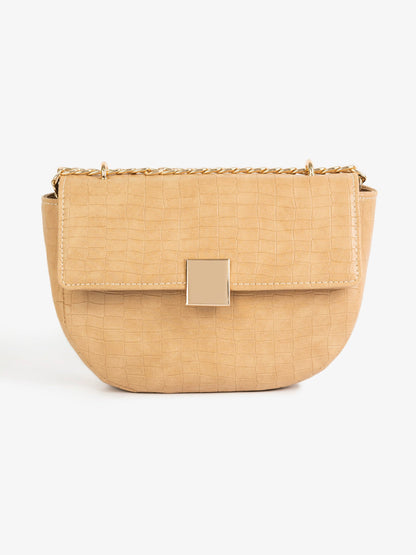 Snake Textured Handbag