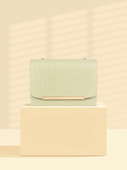 Vertical  pattern Handbag