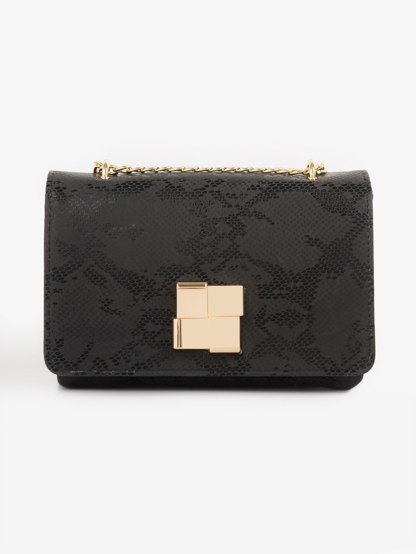 Snake Textured Clutch