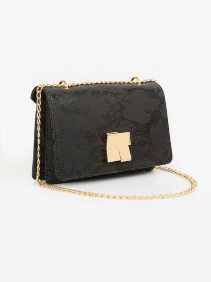 Snake Textured Clutch