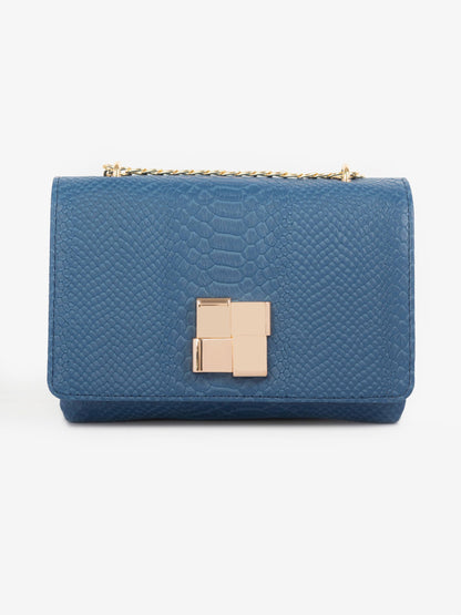 Snake Textured Clutch