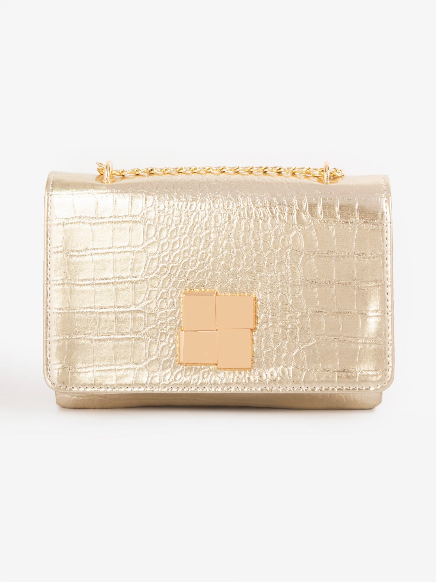 Snake Textured Clutch