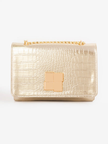 Snake Textured Clutch