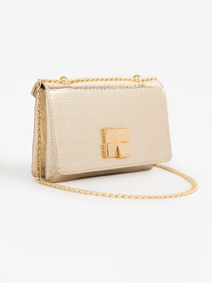 Snake Textured Clutch