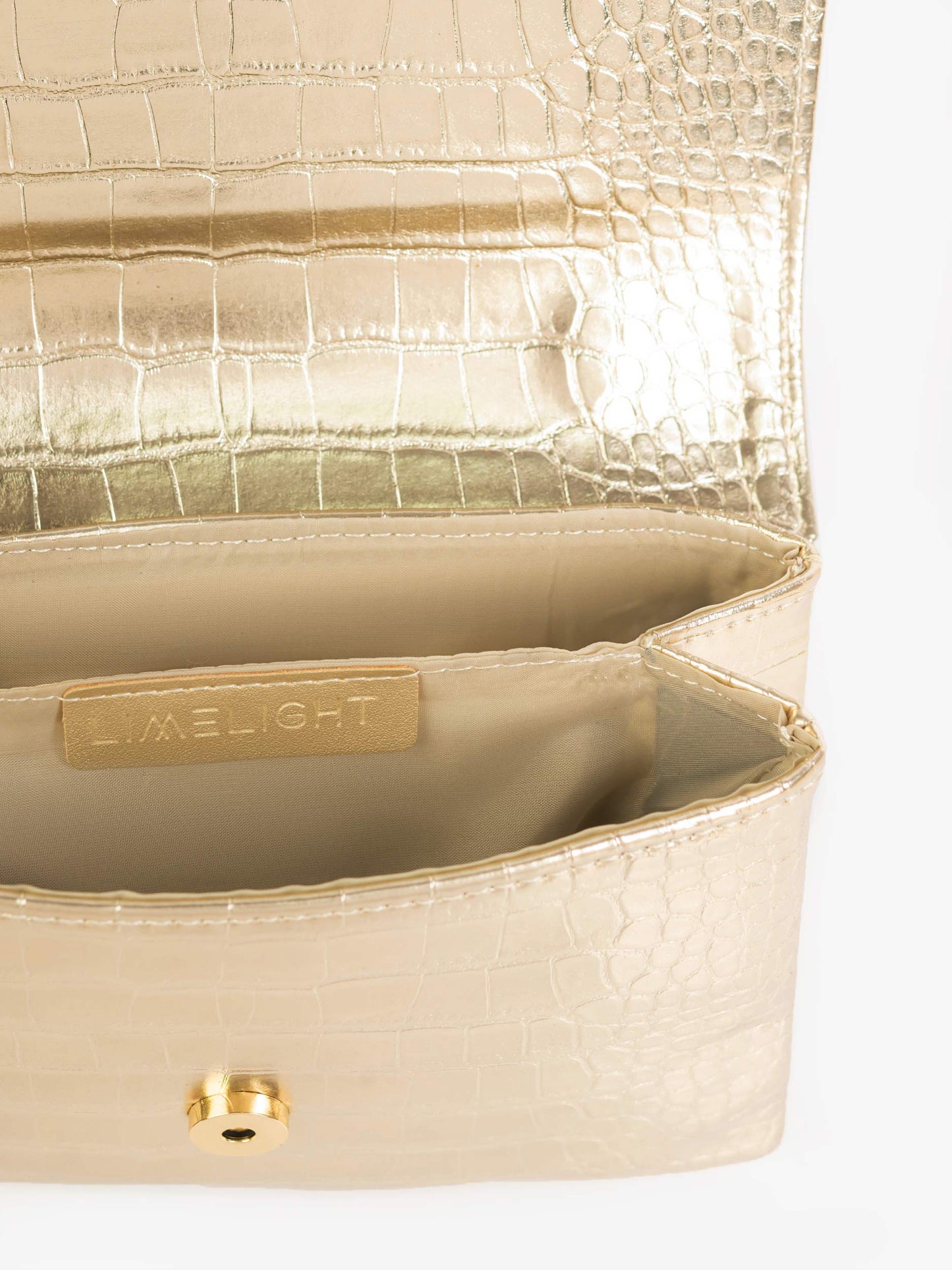 Snake Textured Clutch