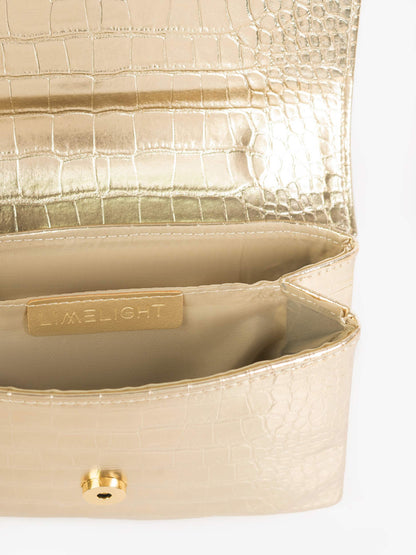 Snake Textured Clutch