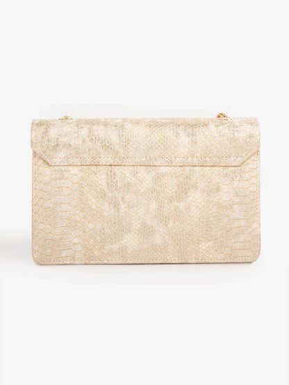 Snake Textured Handbag