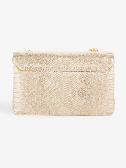 Snake Textured Handbag