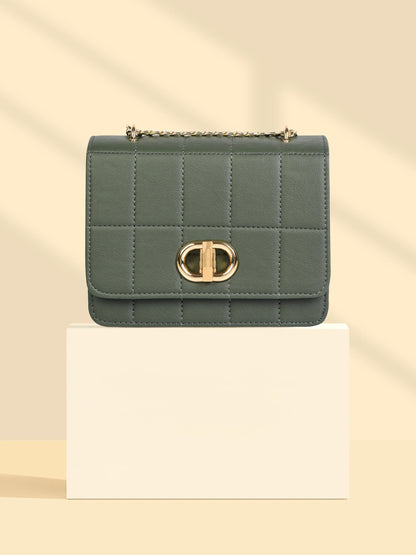 Box Pattern Handbag