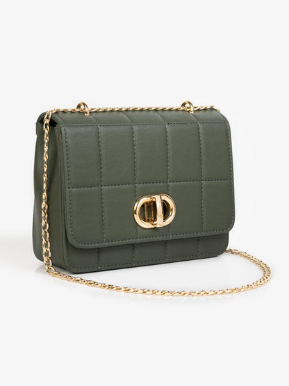 Box Pattern Handbag