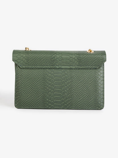 Snakeskin Texture Handbag