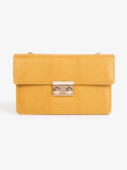Snakeskin Texture Handbag