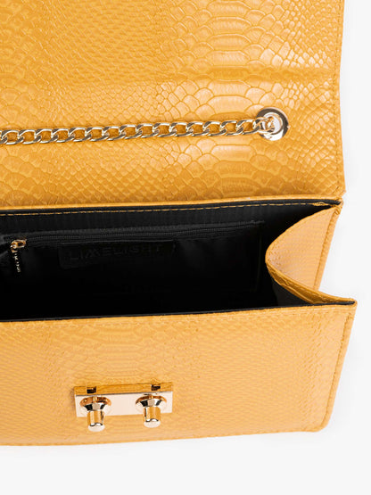 Snakeskin Texture Handbag