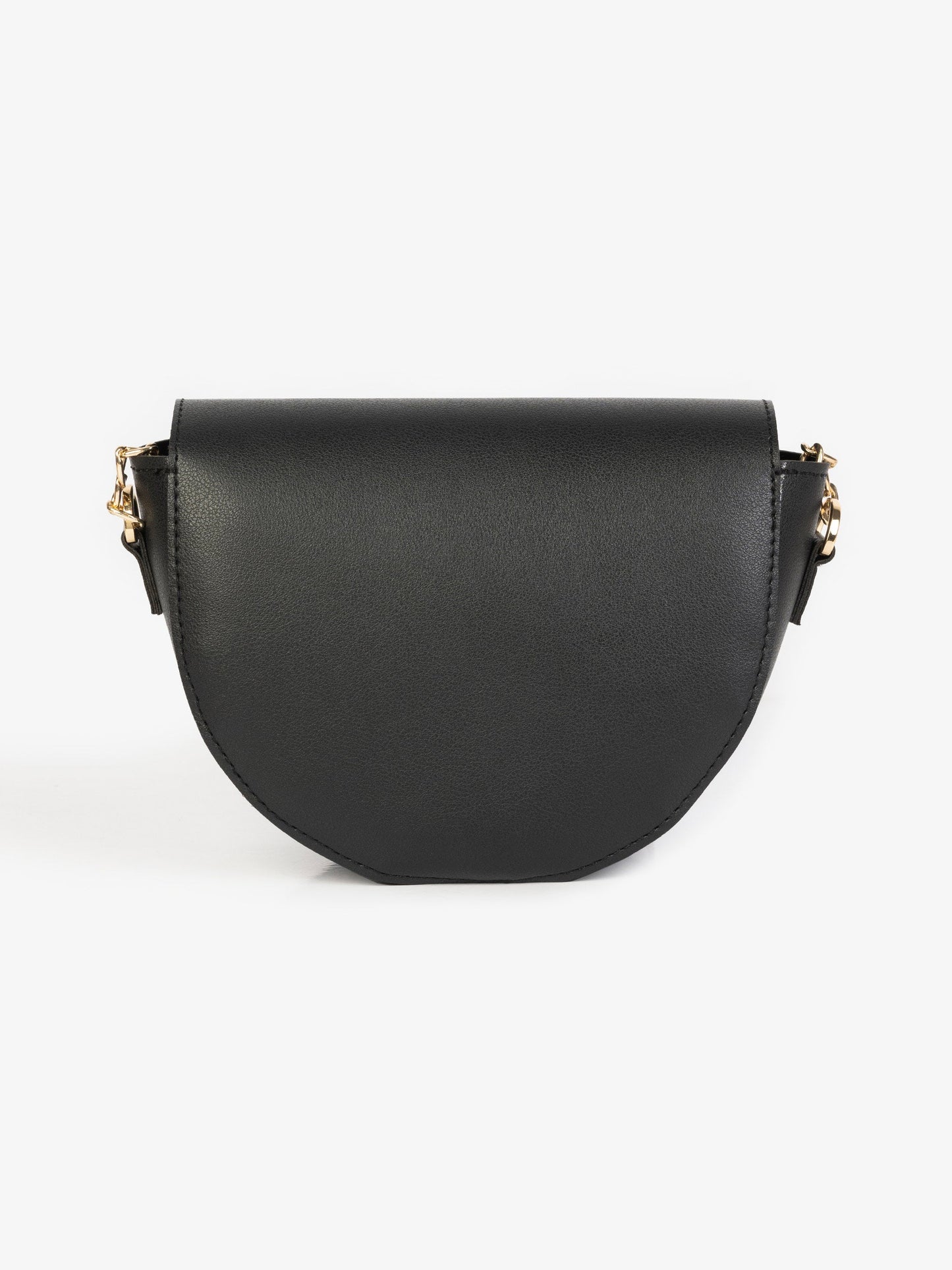 Curved flap bag