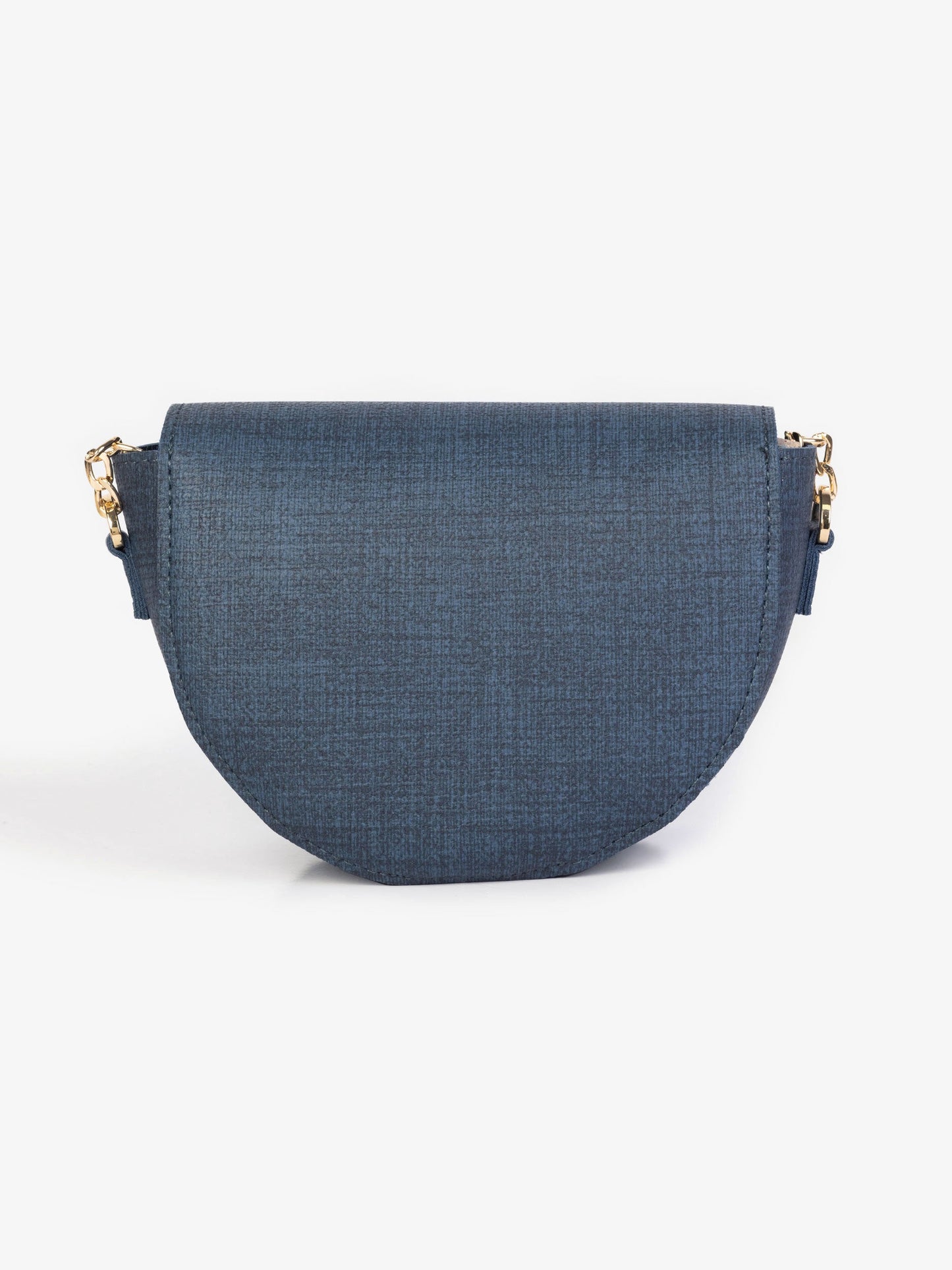 Curved flap bag