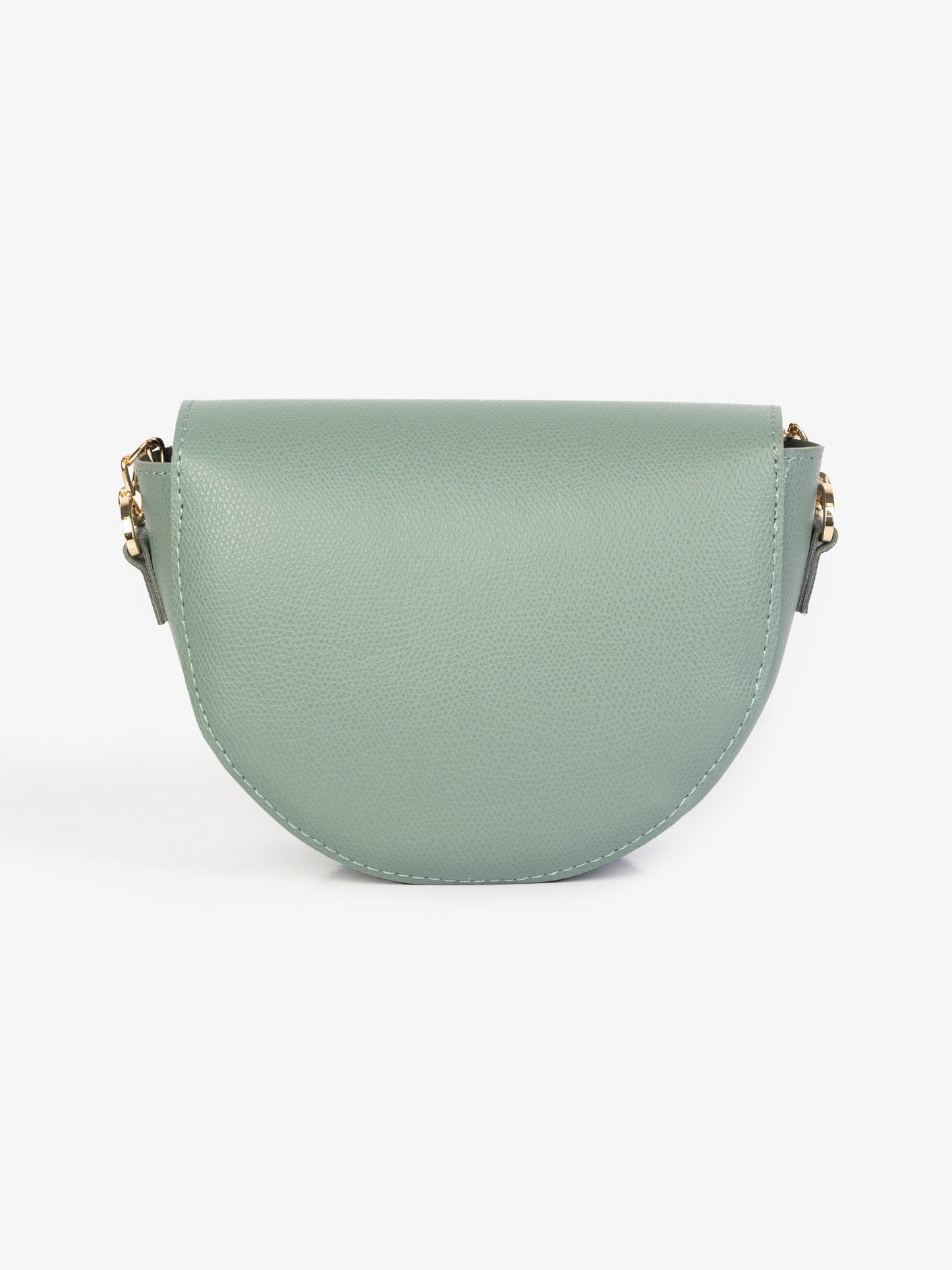 Curved flap bag