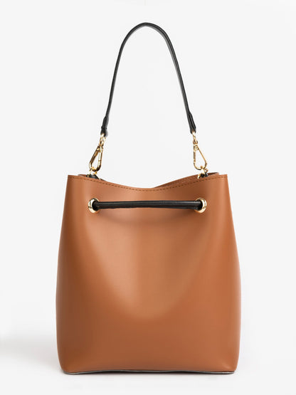 Drawstring Bucket Handbag
