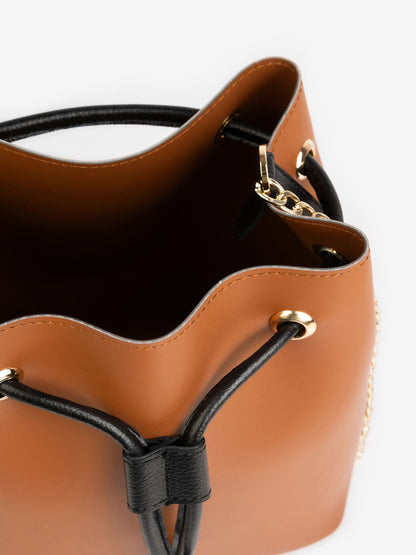 Drawstring Bucket Handbag