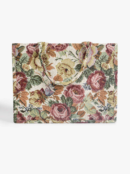 Floral Pattern Tote Bag