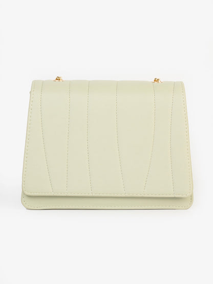 Quilted Flap Handbag