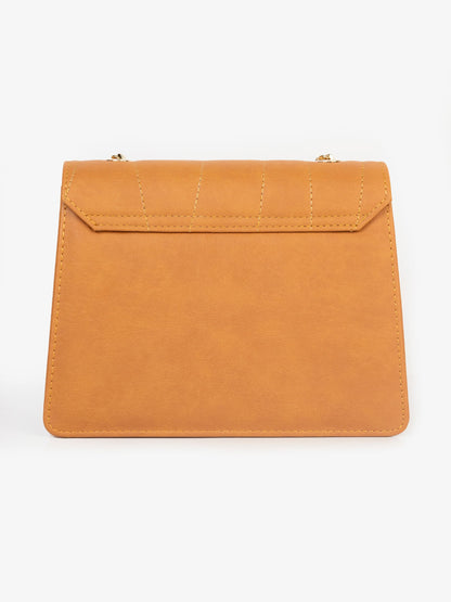 Quilted Flap Handbag