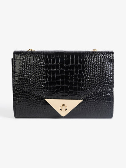 Snake Textured Clutch