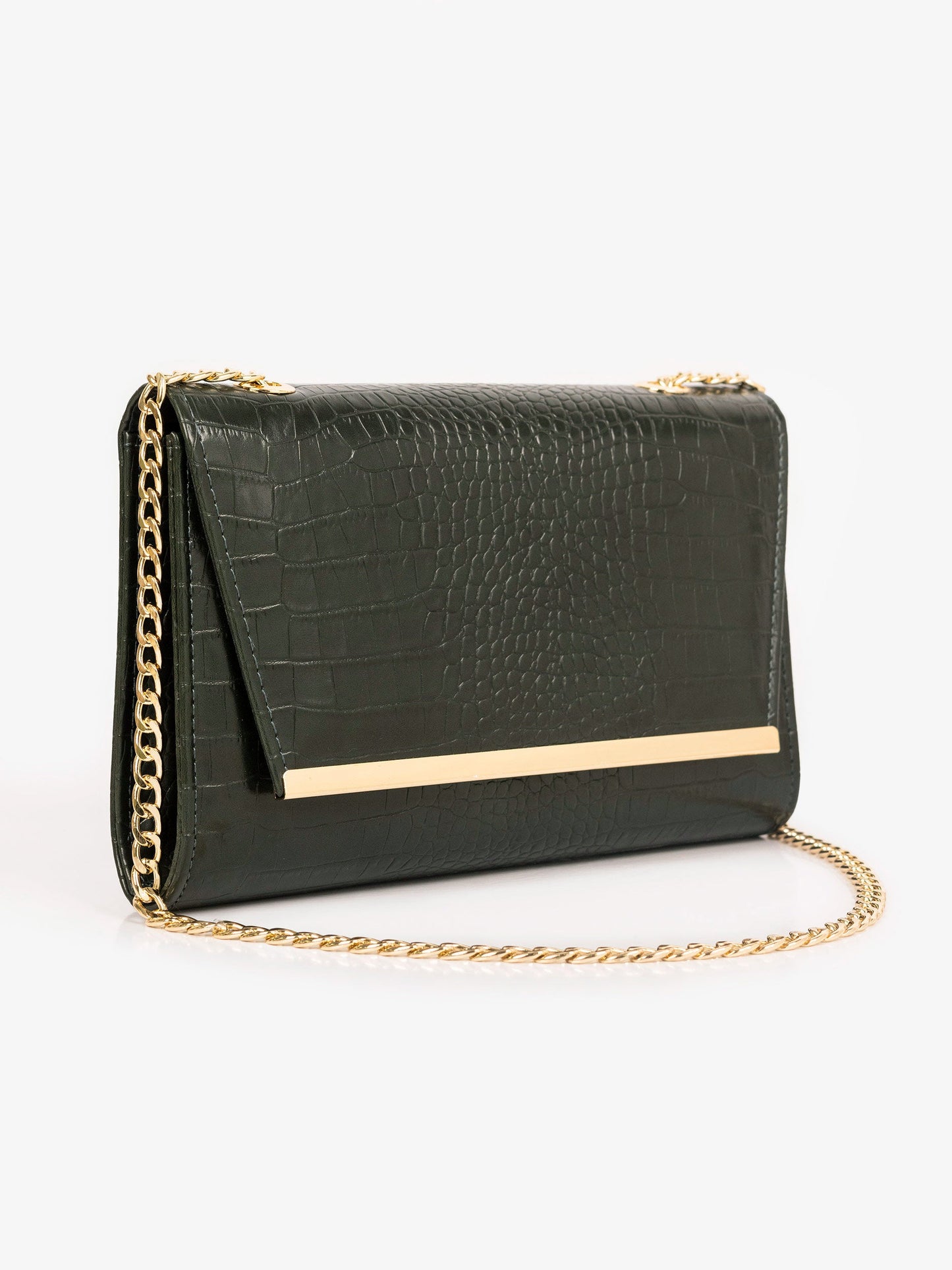 Textured Nude Clutch