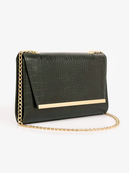 Textured Nude Clutch