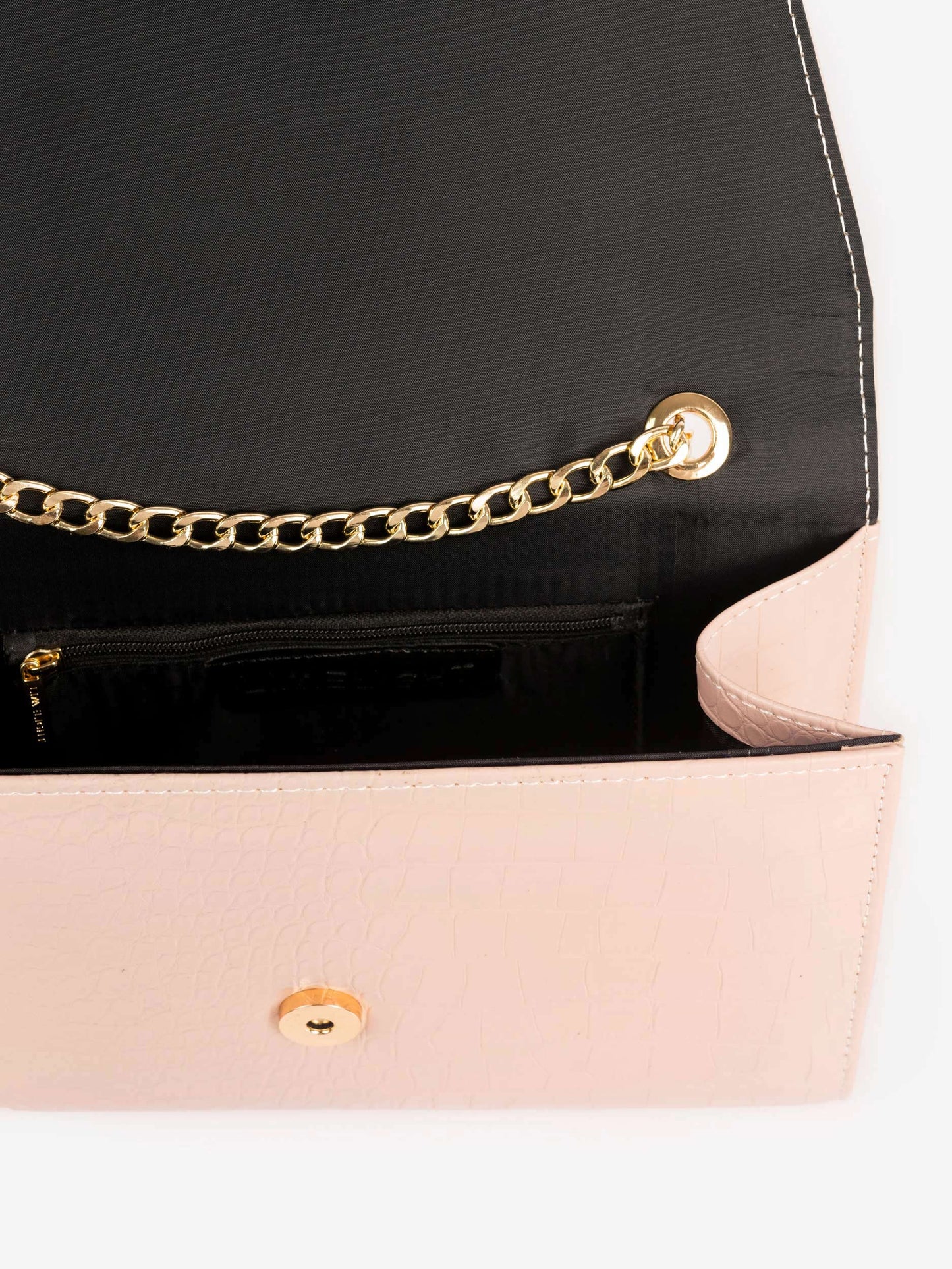 Textured Nude Clutch
