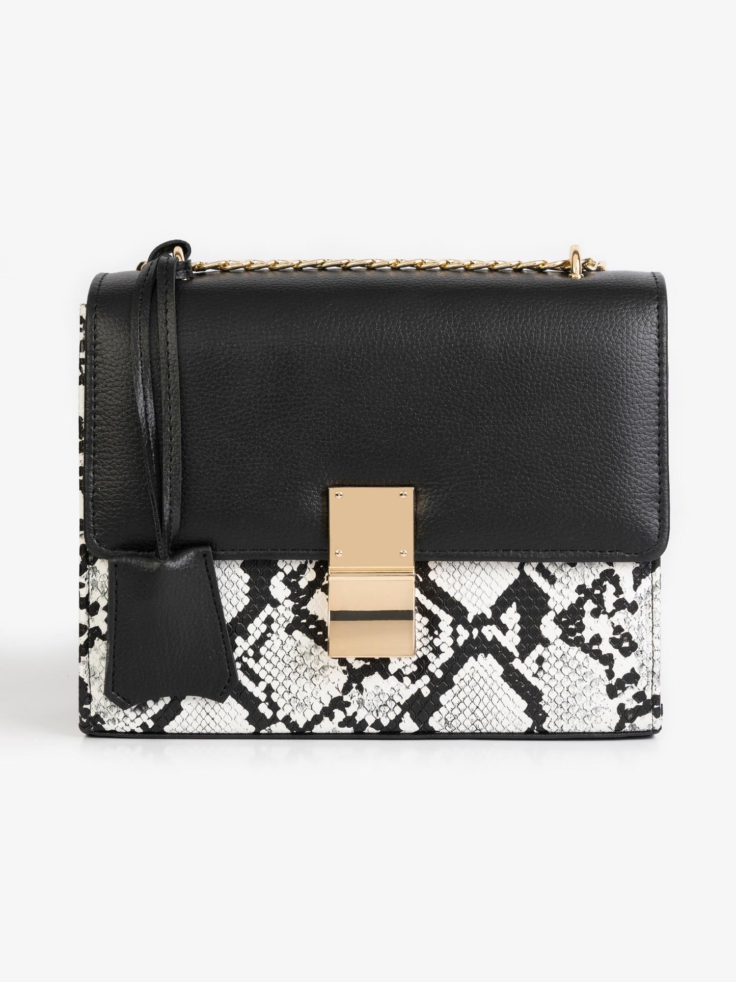 Snake Print Handbag
