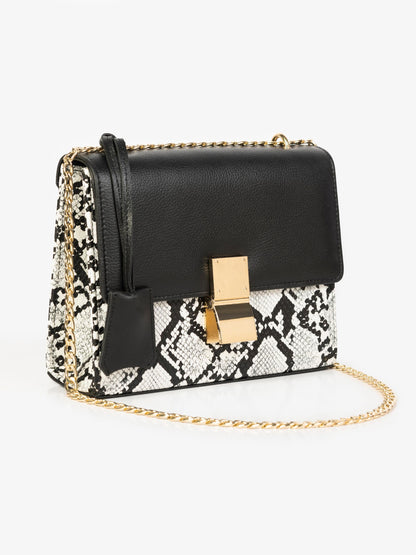 Snake Print Handbag