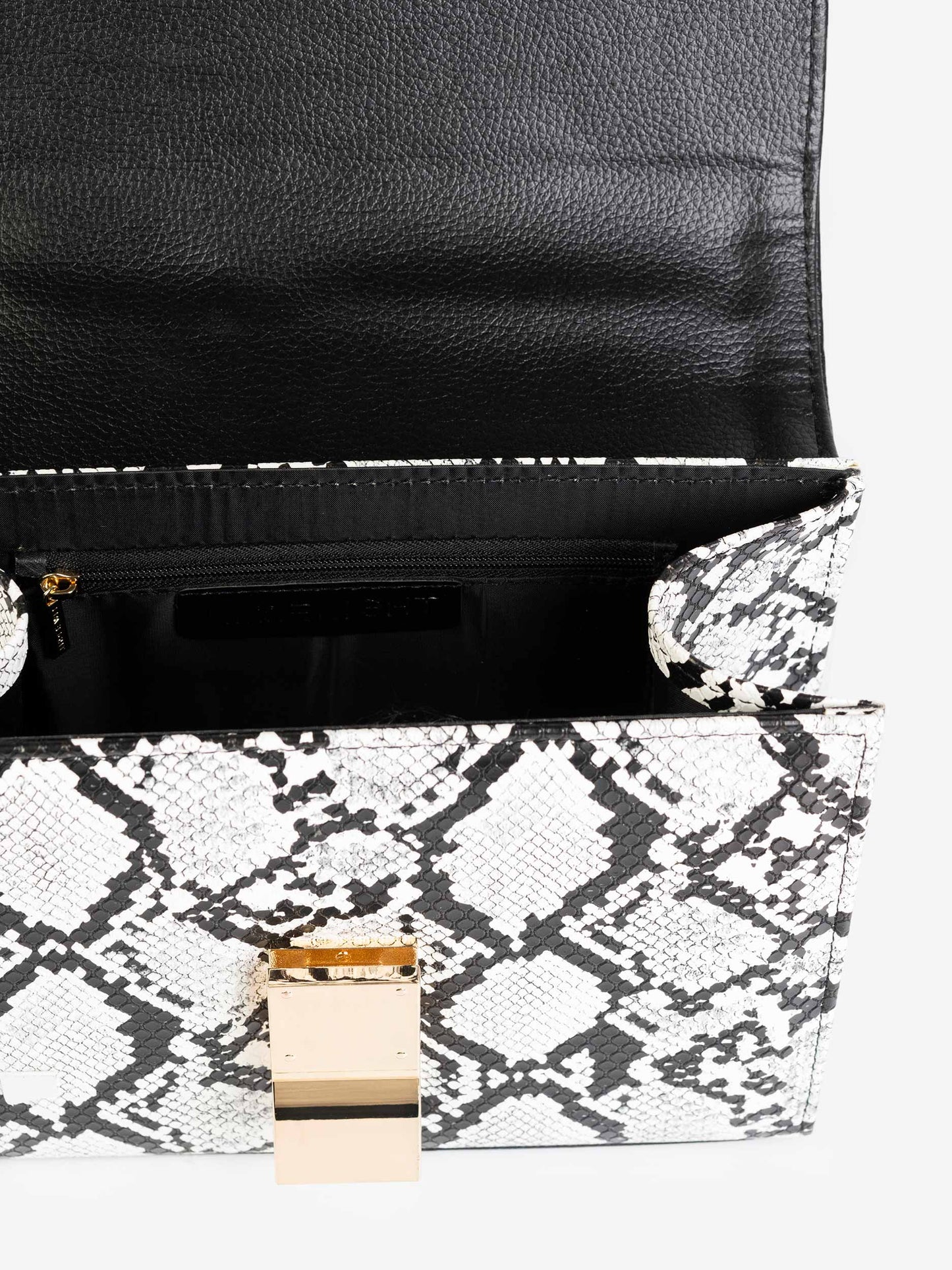 Snake Print Handbag